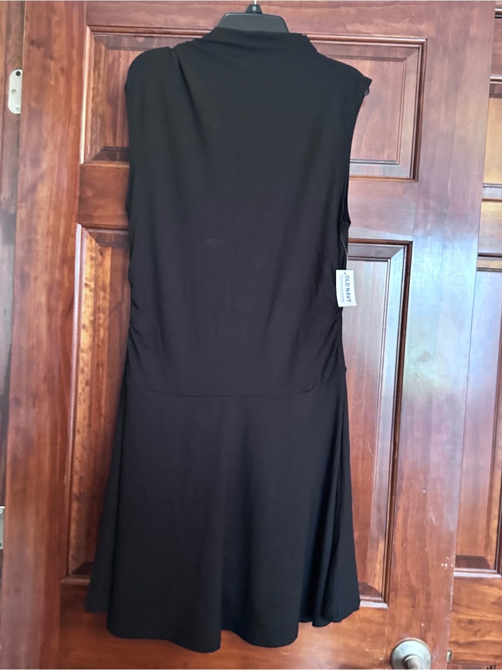 Old Navy Black Sleeveless Flared Dress
